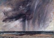 Rainstorm over the sea John Constable